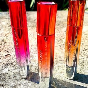 NWT Almay Color & Care Lip Oil Stick 6 Color Set